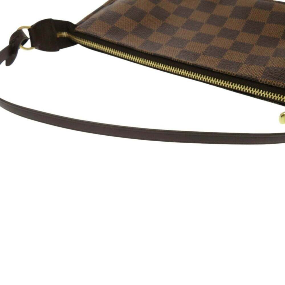 LOUIS VUITTON Brown Damier Pochette Pouch - Picture 5 of 9
